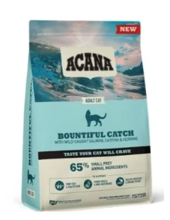 Acana Cat Bountiful Catch (pollo/aringa/tacchino/uova/quaglia) Kg.1,8. Cibo Secco Per Gatti