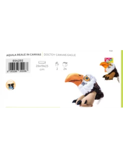 I.G.C. SRL Aquila Reale In Tessuto. Giochi Per Cani. -Cibo per Cani negozio aquila reale tessuto 1