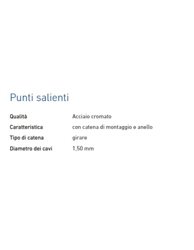 HERM.SPRENGER Gmbh Collare Semistrozzo Cromo Maglia Singola Mm 1,5CM35. Collari Per Cani 4 HERM.SPRENGER Gmbh Collare Semistrozzo Cromo Maglia Singola Mm 1,5CM35. Collari Per Cani - immagine 2