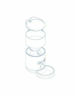 PET VILLAGE Srl Distributore Intelligente Di Alimenti Catit Pixi 1,2 Kg. Ciotole Per Gatti 18 PET VILLAGE Srl Distributore Intelligente Di Alimenti Catit Pixi 1,2 Kg. Ciotole Per Gatti -Cibo per Cani negozio distributore intelligente di alimenti catit pixi 12 kg 6