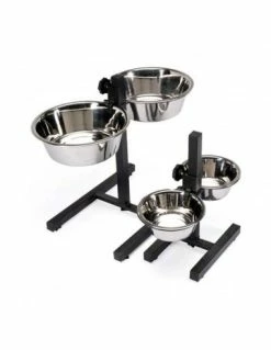 CAMON Doggy Bar Kit Supporto Ciotole.C026/5. Ciotole Per Cani