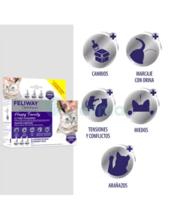 Feliway Optimum Happy Family 3 Ricariche . Antiansia Per Gatti 9 Feliway Optimum Happy Family 3 Ricariche . Antiansia Per Gatti -Cibo per Cani negozio feliway optimum happy family 3 ricariche 2