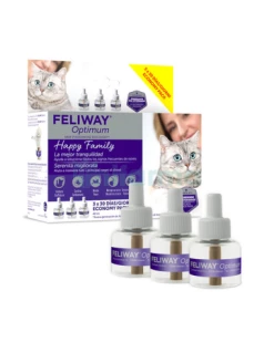 Feliway Optimum Happy Family 3 Ricariche . Antiansia Per Gatti 10 Feliway Optimum Happy Family 3 Ricariche . Antiansia Per Gatti -Cibo per Cani negozio feliway optimum happy family 3 ricariche 3