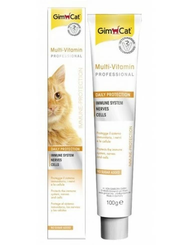 Gimpet Gimcat Pasta Multi-Vitamin Professional Gr.100 Snack Per Gatti 4 Gimpet Gimcat Pasta Multi-Vitamin Professional Gr.100 Snack Per Gatti - immagine 2