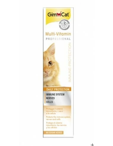 Gimpet Gimcat Pasta Multi-Vitamin Professional Gr.100 Snack Per Gatti 3 Gimpet Gimcat Pasta Multi-Vitamin Professional Gr.100 Snack Per Gatti
