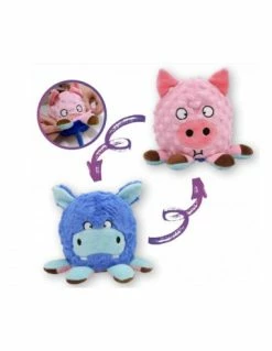 GIMBORN ITALIA S.R.L. Gimdog Double Face Maiale/Mucca. Giochi Per Cani