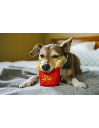 Gioco Play American Classic, Patatine Fritte Peluche.Giochi Per Cani 4 Gioco Play American Classic, Patatine Fritte Peluche.Giochi Per Cani - immagine 2