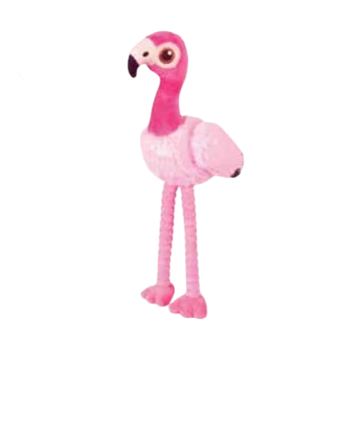 Gioco Play Animali, Fenicottero Peluche. Giochi Per Cani 3 Gioco Play Animali, Fenicottero Peluche. Giochi Per Cani