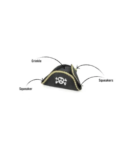 Gioco Play Cappelli, Pirata Peluche. Giochi Per Cani -Cibo per Cani negozio gioco play cappelli pirata peluche 2