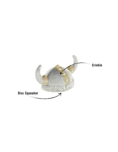 Gioco Play Cappelli, Vikingo Peluche. Giochi Per Cani 4 Gioco Play Cappelli, Vikingo Peluche. Giochi Per Cani - immagine 2