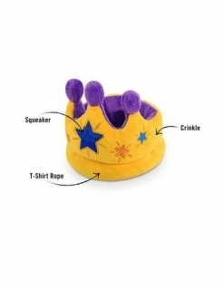 Gioco Play Party, Corona Peluche. Giochi Per Cani -Cibo per Cani negozio gioco play party corona peluche 1