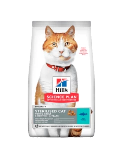 Hill's Sterilised Cat Young Adult Tonno Kg 1,5. Cibo Secco Per Gatti