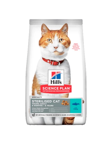 Hill's Sterilised Cat Young Adult Tonno Kg 1,5. Cibo Secco Per Gatti 3 Hill's Sterilised Cat Young Adult Tonno Kg 1,5. Cibo Secco Per Gatti
