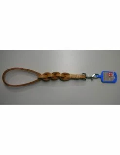 Ferribiella MANIGLIONE CUOIO INTRECCIATO CM.40