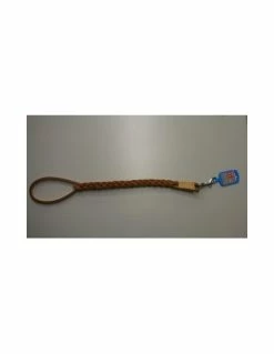 Ferribiella MANIGLIONE CUOIO INTRECCIATO CM.60