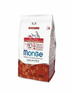Monge Mini Puppy E Junior E Riso Kg 2,5. Crocchette Per Cani