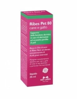 Nbf Lanes Ribes Pet 80 Gocce . Integratori Per Gatti -Cibo per Cani negozio nbf lanes ribes pet 80 gocce 2