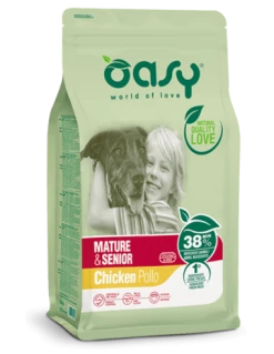 Oasy Dry Dog Mature E Senior Kg 12. Crocchette Per Cani