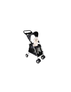 CAMON Passeggino Walk'n Roll Nero. Trasporto Per Cani