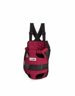CAMON S.p.A. Pet Pocket Zaino Rosso Trapuntato 4 Kg . Trasporto Per Cani