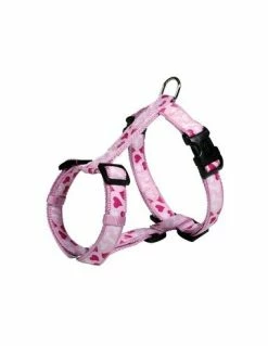Trixie PETTORALE A T ROSE HEART 40-65 CM.
