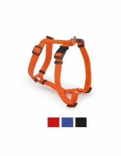 CAMON PETTORINA NYLON HARNESS N.5 MM.25 ROSSA