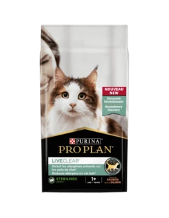 Pro Plan Cat Liveclear Adult Sterilised Salmone Kg.1,4 Cibo Secco Per Gatti