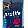 Prolife Smart Adult Beef And Rice Medium/Large Kg.2,5 Cibo Per Cani -Cibo per Cani negozio prolife smart adult m l manzo e riso kg25