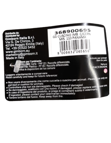 GIMBORN ITALIA S.R.L. Promo Cuscino Bomber Sfoderabile 60x100 Cm . Vari Colori Cucce Per Cani 7 GIMBORN ITALIA S.R.L. Promo Cuscino Bomber Sfoderabile 60x100 Cm . Vari Colori Cucce Per Cani - immagine 5