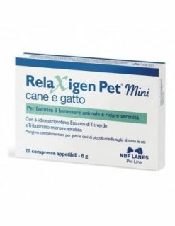 NBF Lanes Relaxigen Pet Mini Cane E Gatto. Integratori Per Cani E Gatti