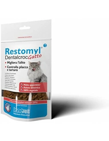 Restomyl DentalCrock Gatto 60 Gr Innovet. Integratori Per Gatti 3 Restomyl DentalCrock Gatto 60 Gr Innovet. Integratori Per Gatti