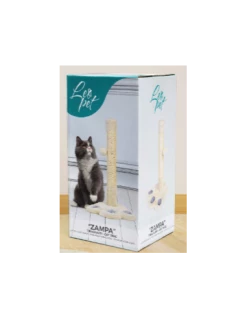 IGC LEOPET Tiragraffi Zampa 30x30x50h . Tiragraffi Per Gatti -Cibo per Cani negozio tiragraffi zampa 30x30x50h 1