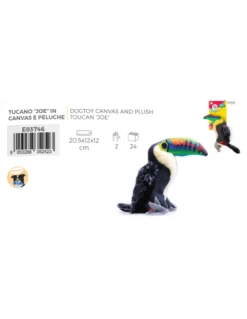 IGC LEOPET Tucano Joe In Tessuto Giochi Per Cani -Cibo per Cani negozio tucano joe 1