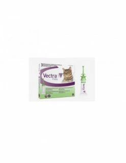 Ceva Vetem Vectra Felis 3 Pipette . Antiparassitario Per Gatti -Cibo per Cani negozio vectra felis 3 pipette antiparassitario per gatti 2