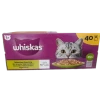Whiskas Buste Selezione Assortita In Gel. 40x85 GR. Cibo Umido Per Gatti -Cibo per Cani negozio whiskas buste selezione assortita in gel 40x85 gr